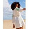 Embroidery Sleeve Cut Out Tunic Embroidery Sleeve Cut Out Tunic