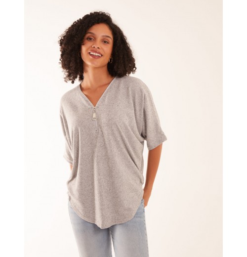 Zip Front Top Zip Front Top