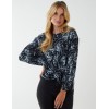 Butterfly Print Knot Top Butterfly Print Knot Top