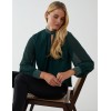 Diamante Collar & Cuff Puffball Top Diamante Collar & Cuff Puffball Top