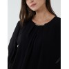 Pleated Sleeve Blouse Pleated Sleeve Blouse