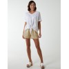 Broderie Batwing Knot Front Top Broderie Batwing Knot Front Top