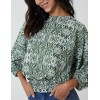 Shirred Hem Batwing Top Shirred Hem Batwing Top