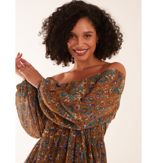 Bardot Neck Mini Trapeze Dress Bardot Neck Mini Trapeze Dress