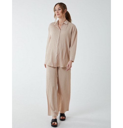 Waffle Trouser And Shirt (Set) Waffle Trouser And Shirt (Set)