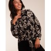 Tie Front Oversized Shirt Tie Front Oversized Shirt