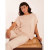 Oversized Button Shoulder Top Oversized Button Shoulder Top