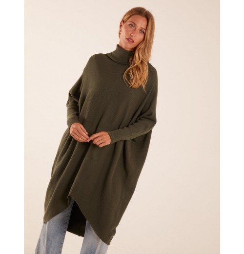 V Hem Longline Jumper V Hem Longline Jumper