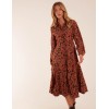Godet Midi Shirt Dress Godet Midi Shirt Dress