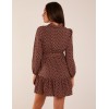 Ruched Shoulder Mini Shirt Dress Ruched Shoulder Mini Shirt Dress