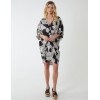 Twist Front Floral Print Tunic Twist Front Floral Print Tunic