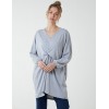 Twist Front Cotton Tunic With Side Pocket Twist Front Cotton Tunic With Side Pocket