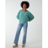Batwing Necklace Elasticated Hem Top Batwing Necklace Elasticated Hem Top
