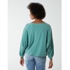 Batwing Necklace Elasticated Hem Top Batwing Necklace Elasticated Hem Top