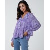 Chiffon Frill Blouse Chiffon Frill Blouse
