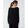 Crossover Woven Plain Blouse Crossover Woven Plain Blouse