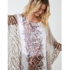 Silk Like Leopard Oversize Top Silk Like Leopard Oversize Top