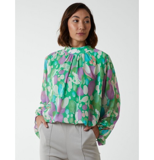 Puffball Chiffon Top Puffball Chiffon Top