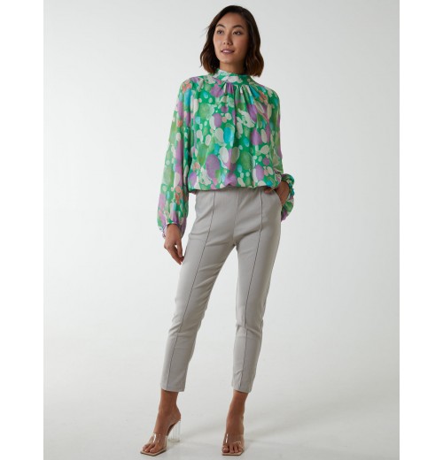 Puffball Chiffon Top Puffball Chiffon Top