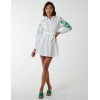 Embroidery Sleeve Cut Out Tunic Embroidery Sleeve Cut Out Tunic
