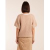 Puff Sleeve V-Neck Knit Top Puff Sleeve V-Neck Knit Top