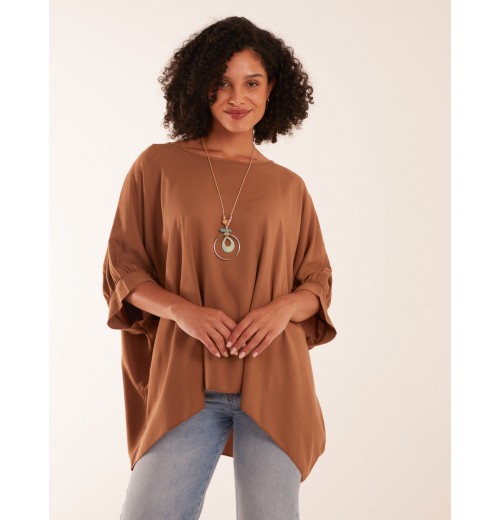 Oversize Necklace Top Oversize Necklace Top