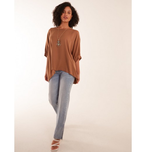 Oversize Necklace Top Oversize Necklace Top