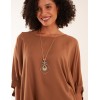 Oversize Necklace Top Oversize Necklace Top