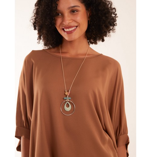 Oversize Necklace Top Oversize Necklace Top