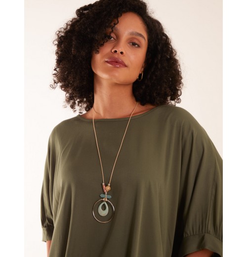 Oversize Necklace Top Oversize Necklace Top