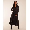 Drawstring Button Through Shirt Maxi Dress Drawstring Button Through Shirt Maxi Dress