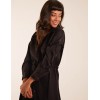 Drawstring Button Through Shirt Maxi Dress Drawstring Button Through Shirt Maxi Dress