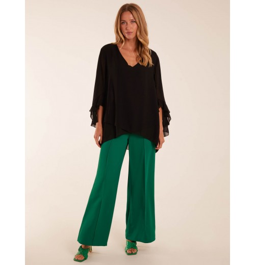Frill Sleeve V Neck Blouse Frill Sleeve V Neck Blouse