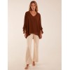 Frill Sleeve V Neck Blouse Frill Sleeve V Neck Blouse