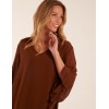Frill Sleeve V Neck Blouse Frill Sleeve V Neck Blouse