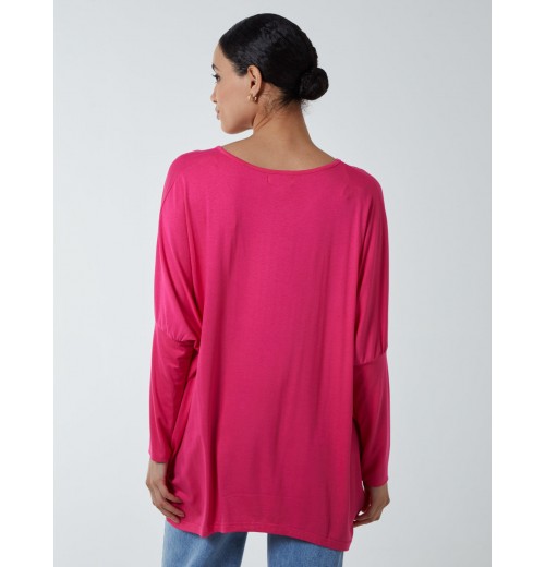 Hotfix Multi Heart Batwing Top Hotfix Multi Heart Batwing Top
