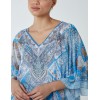 Patchwork Detail Kaftan Top Patchwork Detail Kaftan Top