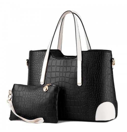 Croc Leather Tote Croc Leather Tote