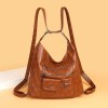 Vegan Leather Tote Bag With Zipper Vegan Leather Tote Bag With Zipper