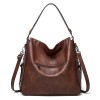 Zip Top Leather Tote Bag Zip Top Leather Tote Bag