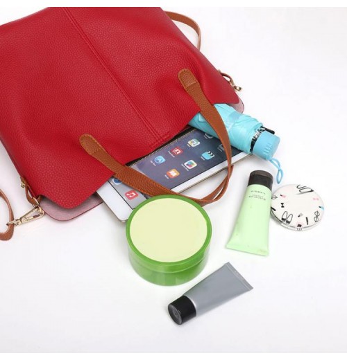 Leather Zip Top Tote Bag Leather Zip Top Tote Bag