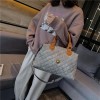 Plaid Zip Tote Plaid Zip Tote