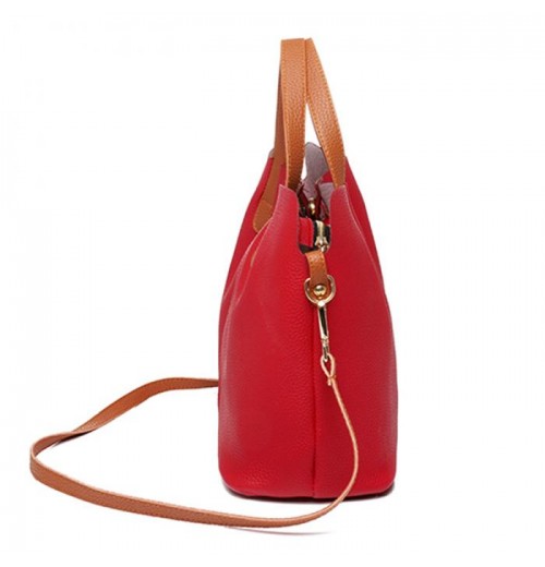 Leather Zip Top Tote Bag Leather Zip Top Tote Bag