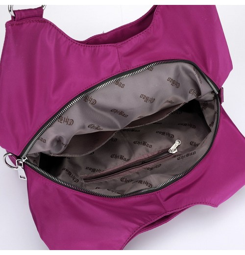 Nylon Zip Top Tote Bag Nylon Zip Top Tote Bag