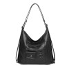Vegan Leather Tote Bag With Zipper Vegan Leather Tote Bag With Zipper