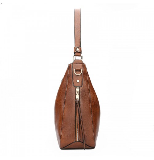 Leather Zipper Tote Leather Zipper Tote
