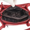 Soft Leather Tote Bag With Zipper Soft Leather Tote Bag With Zipper