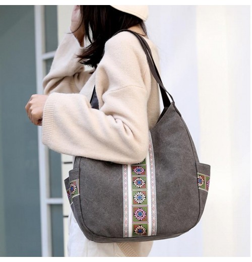 Zip Top Canvas Tote Bag Zip Top Canvas Tote Bag