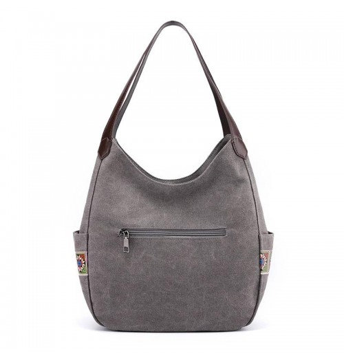Zip Top Canvas Tote Bag Zip Top Canvas Tote Bag