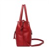Soft Leather Tote Bag With Zipper Soft Leather Tote Bag With Zipper